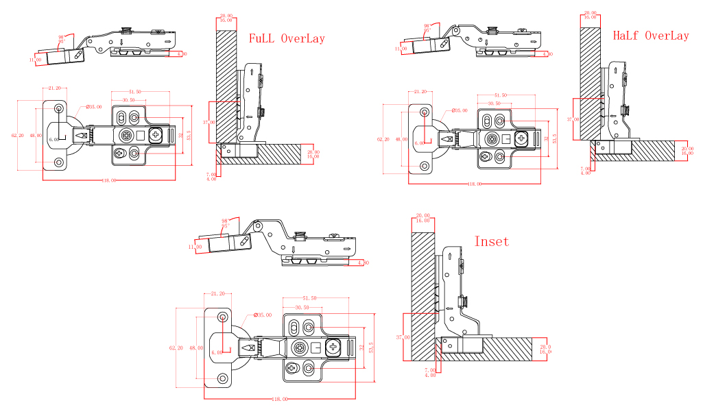 CH-E005 Parameter diagram
