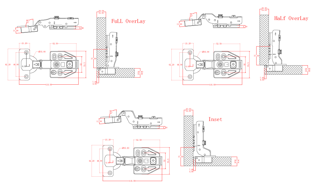 CH-E006 Parameter diagram