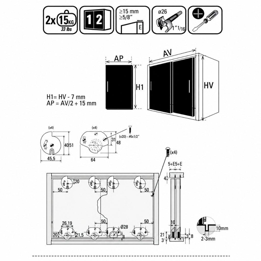 DF-M001 Sliding Door Installation Guide DF-M001 Sliding Door