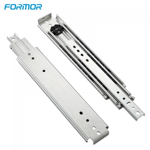 Full Extension 3-Fold Side Mount Ball Bearing Rails Track Glides