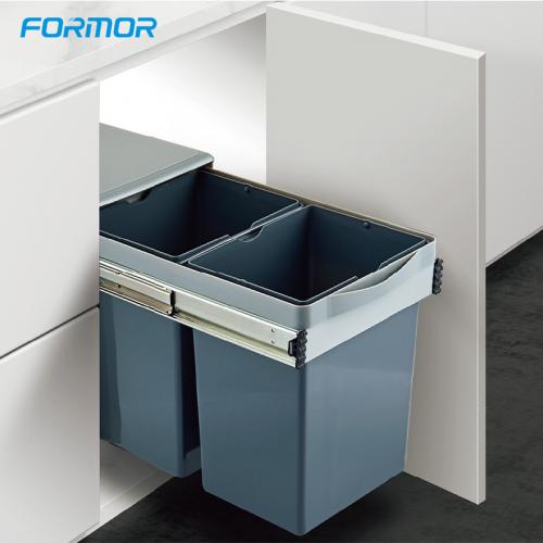 Double Compartment Waste Bin
