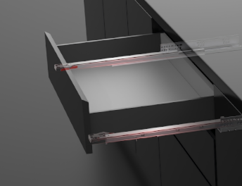 Серия направляющих для установки снизу